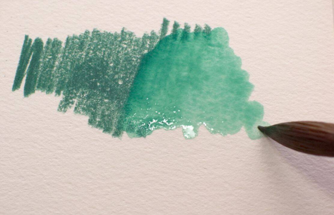 水彩色鉛筆のイメージ