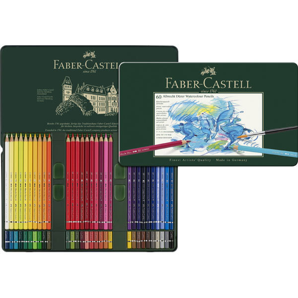 はじめての水彩色鉛筆 選び方②いろいろな水彩色鉛筆 | 水彩色えんぴつと。